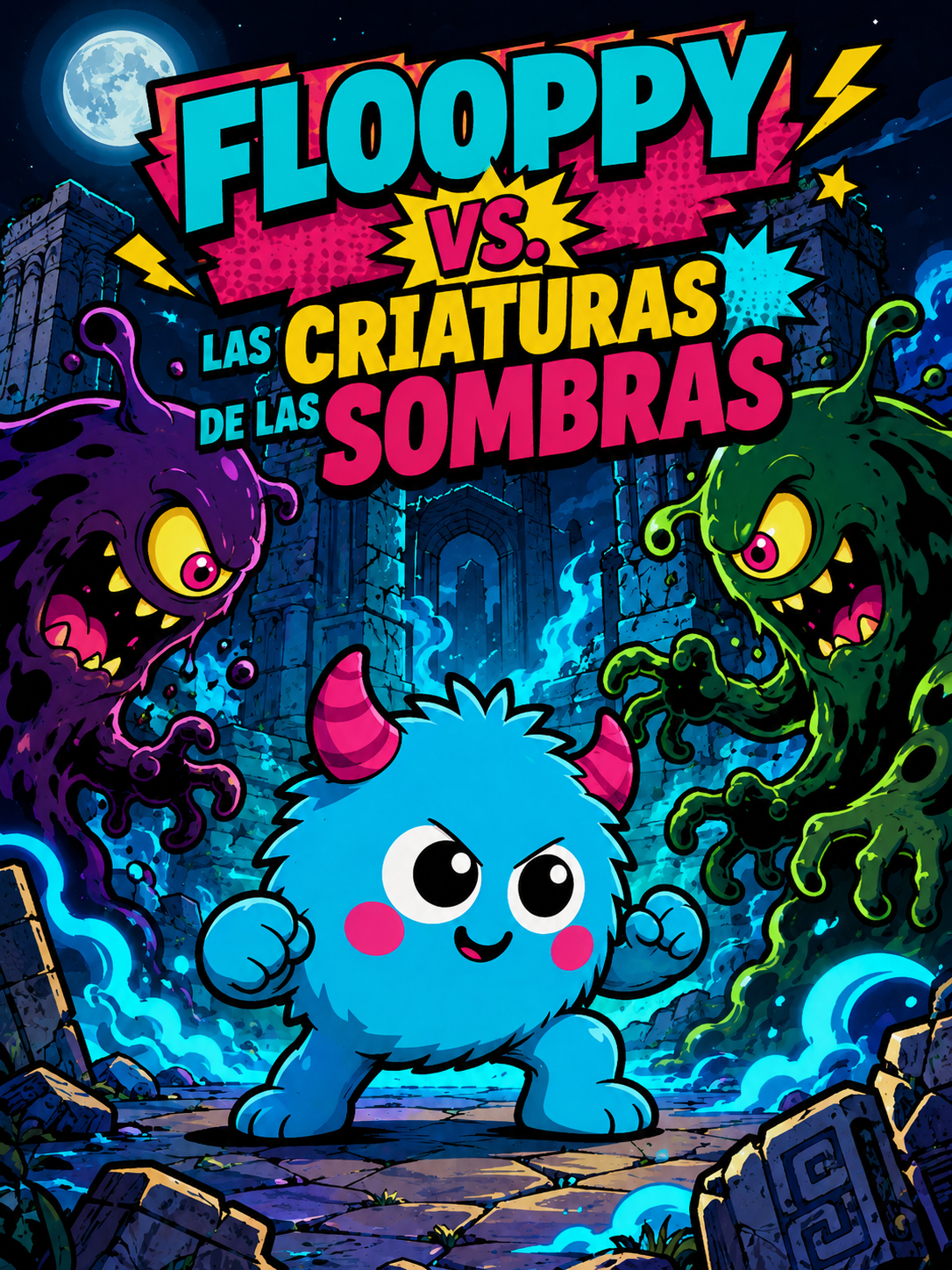 Floop_py contra las criaturas sombrías
